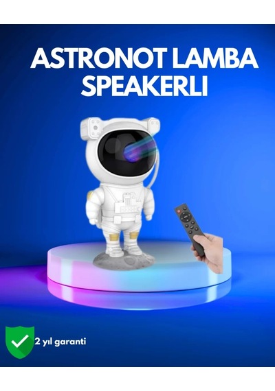Home Ayarlanabilir Parlaklık Ve Zamanlayıcı Modlu Astronot Lamba