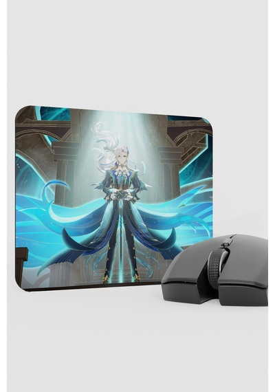 Neuvillette Genshin Impact Anime Gacha V4 - 22x18 Gaming Mouse Pad Fare Altlığı