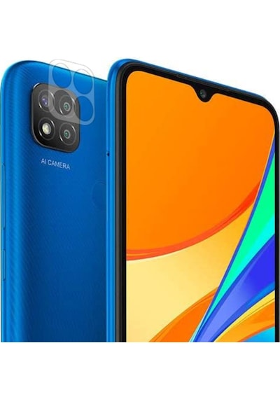 Xiaomi Redmi 9C Kamera Lens Koruyucu Nano Cam Şeffaf Tam Kaplama