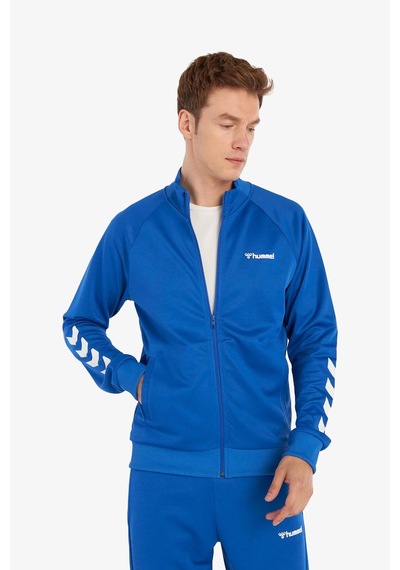 Hummel Hmlfalconzo Zip Erkek Mavi Eşofman Üstü 921133-9821
