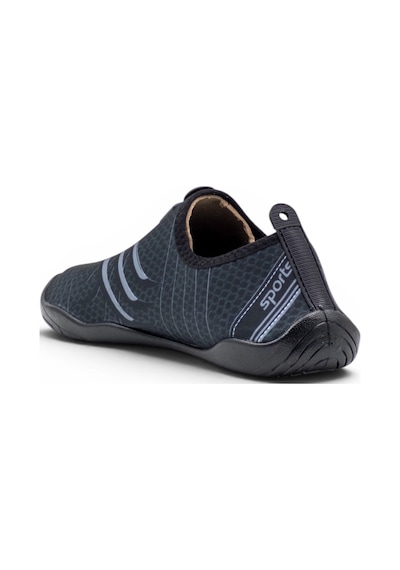 Fifteen Z3419 Spıder Unisex Aqua Deniz Havuz Plaj Ayakkabısı Siyah - Gri