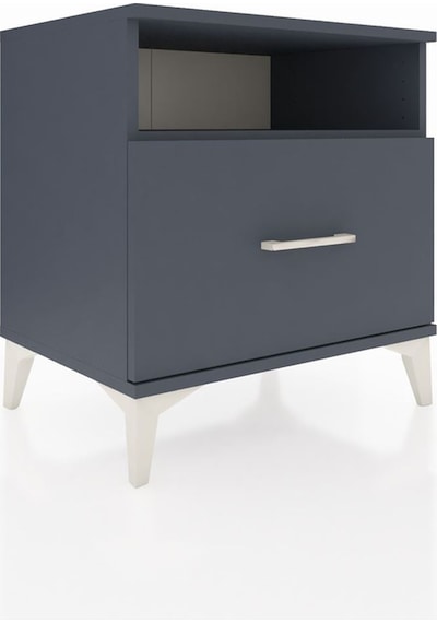 Hyperion Komodin Tek Raflı Tek Çekmeceli 60x44x64 Antrasit-an... Antrasit