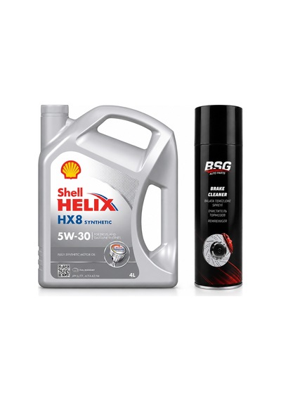 Shell Helix Hx8 Motor Yağı 5w-30 4 Litre + Balata Spreyi 500 Ml