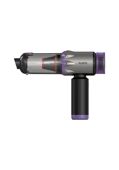 Auhma Ahv-29 Kablosuz Araç Süpürgesi 220w 22000pa Güçlü Vakum & Üfleme Özellikli Şarjlı Oto Süpürge Gri