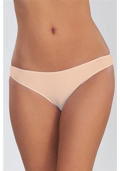 Çift Kaplan Kadın İzsiz Slip 5'li Paket 621 - L Çok Renkli