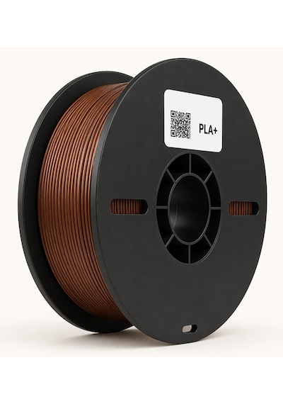 Pla+ Filament 1.75mm 1 Kg Kahverengi 3d Yazıcı Filamenti