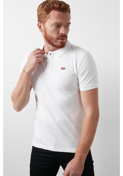 Levi's Erkek Polo Yaka Beyaz Tshirt - A0229-0006 001