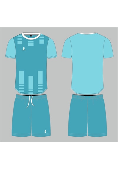 Sportech Turkuaz Forma Takımı K0133 (Tek Kelime İsim Ve Numara Yazılır) Turkuaz
