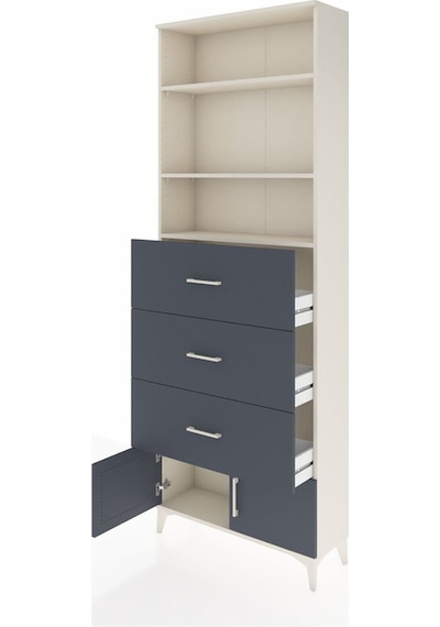 Arges Dolap 3 Raflı 3 Çekmeceli 2 Kapaklı 88x30x243 Aytaşı-an... Aytaşı Arges Dolap 3 Raflı 3 Çekmeceli 2 Kapaklı 88x30x243 Aytaşı-an... Aytaşı
