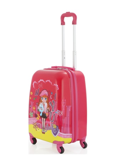 Mçs Group Mçs V307 Abs Çocuk Valiz-fuşya Nely Girl Pembe