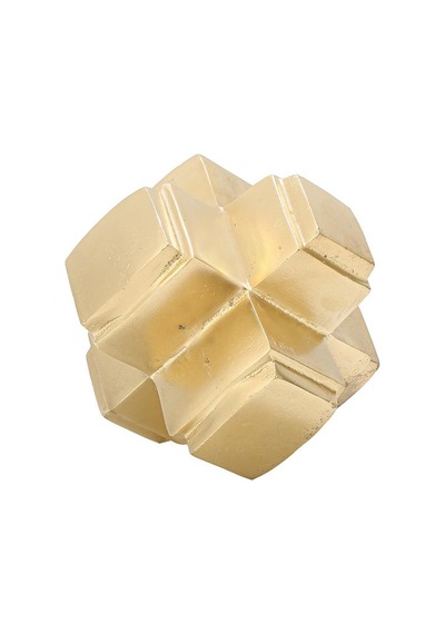 Vitale Gold Dekoratif Masa Objesi 15 15 15 Cm Ak.ıu0340