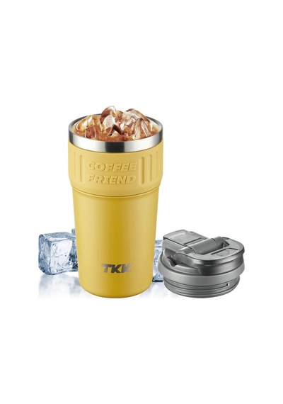Tkk Çelik Termos Mug 630ml Sarı
