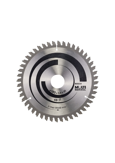 Bosch MultiMaterial 180 x 30/20 MM 48 Diş Daire Testere Bıçağı - 2608640507