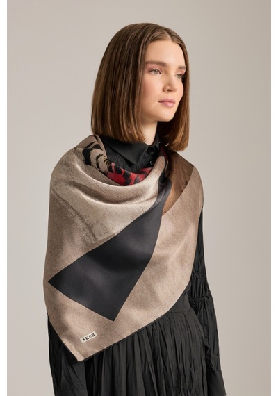 Aker Kraşlı Cotton Gömlek Siyah Siyah