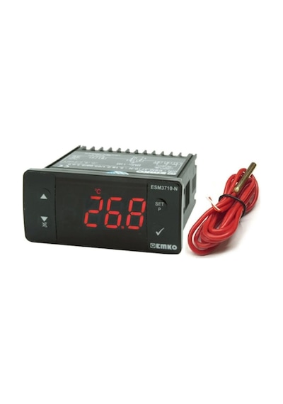 Emko Esm-3710-n.51801/0000/2300 ,77x35mm 220vac Kontak-1a1k Ntc Isı Kontrol