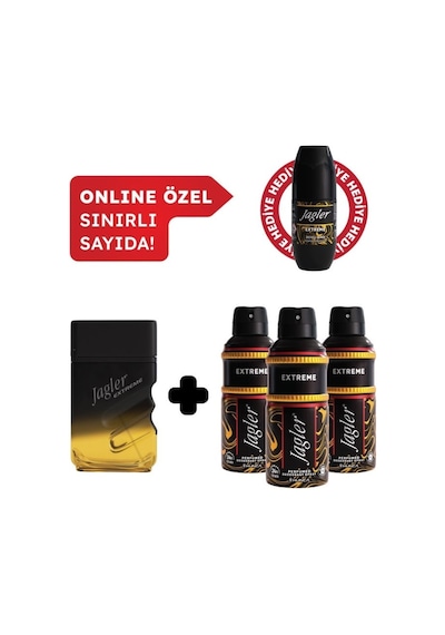 Jagler Extreme Erkek Avantajlı Set Roll-On
