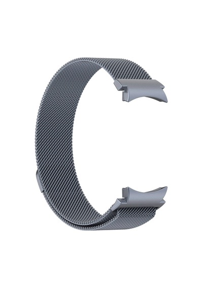 Galaxy Watch 6 40mm Uyumlu Krd-01 Metal Rhn Kordon Gri