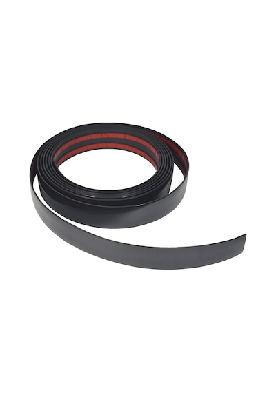 Piano Black Parlak Siyah Yapışkanlı Nikelaj 25mm - 3 metre