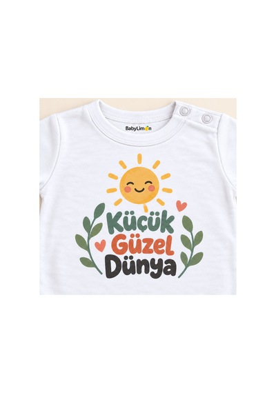 Babylimon Küçük Güzel Dünya Beyaz Kısa Kollu Çıtçıtlı Bebek Zıbını Beyaz - Küçük Güzel Dünya - 928161971 Beyaz - Küçük Güzel Dünya Babylimon Küçük Güzel Dünya Beyaz Kısa Kollu Çıtçıtlı Bebek Zıbını Beyaz - Küçük Güzel Dünya - 928161971 Beyaz - Küçük Güzel Dünya