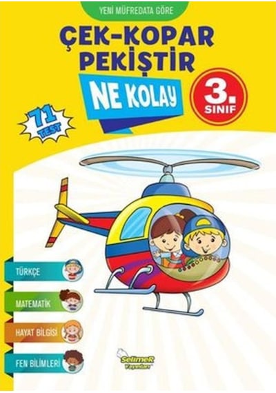 Ne Kolay 3.Sınıf Çek  -  Kopar  -  Pekiştir  -  Mustafa Kara  -  Selimer
