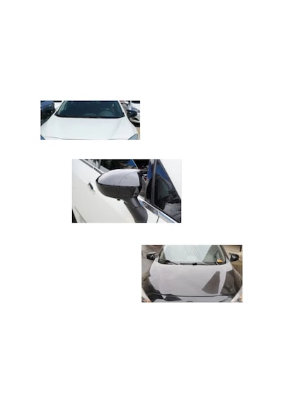 Renault Fluence 2009 2010 2011 2012 Uyumlu Araca Özel Yarasa Batman Piano Black Ayna Kapağı Takımı