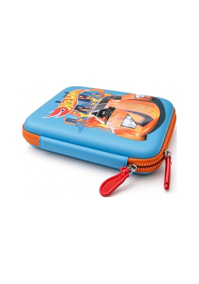 Hot Wheels Eva Kalem Çantası Hw-7785 Büyük Turuncu Kalem Kutusu Okul Kalemliği Kırtasiye Çantası Çok Renkli