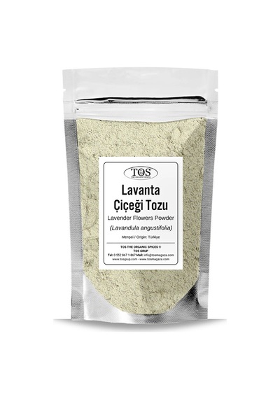 Tos The Organic Spices Lavanta Çiçeği Tozu 100 G Lavandula Angustifolia