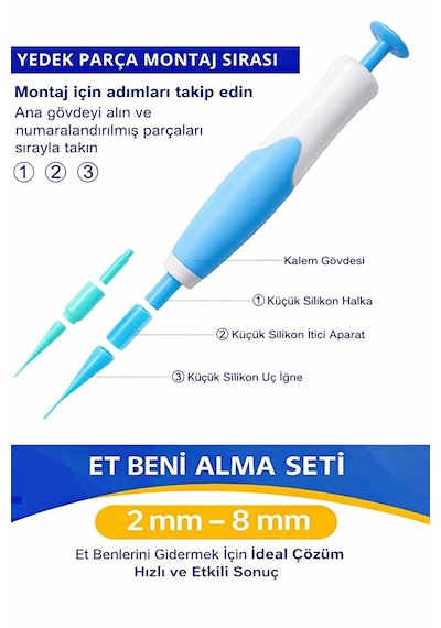 2 Si 1 Arada Et Beni Bantlama Seti-evde Pratik Uygulama