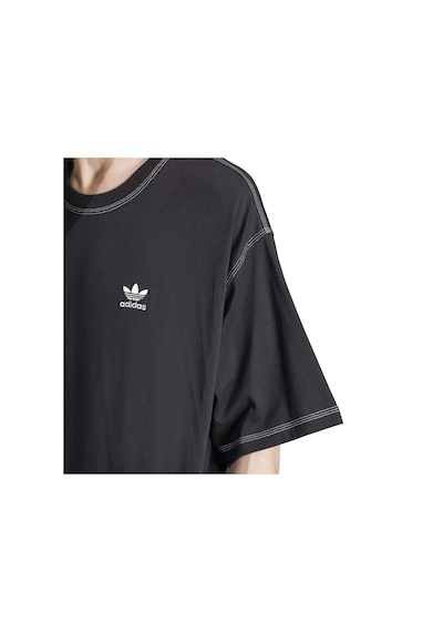 Black Adidas Erkek Günlük T-shirt Essentials Tee Jw0971 Siyah