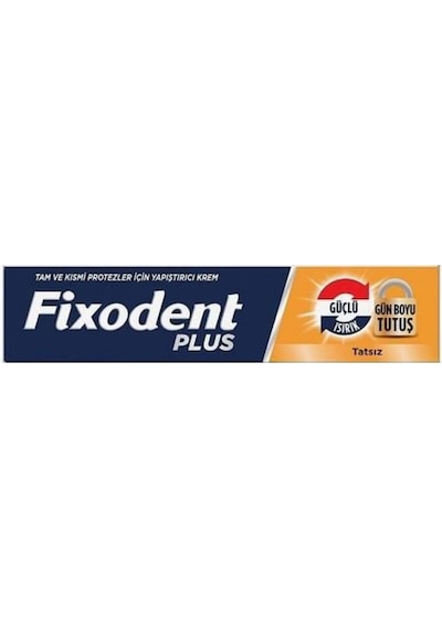 Diş Protez Yapıştırıcı Krem Plus Güçlü Tutuş 40 Gr
