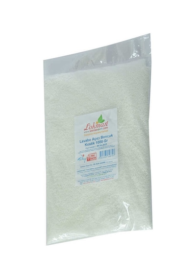 Lavabo Açıcı Boncuk Kostik 1000 Gr Paket
