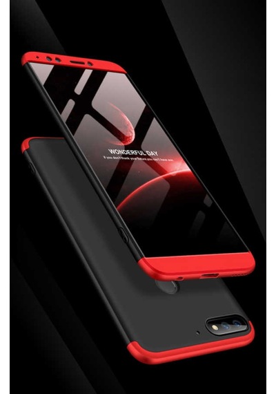 Huawei Y7 2018 Kilif Kamera Çikintili 360 Tam Koruma Ays 562164579