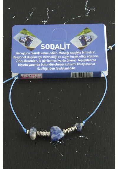 Depomıx Kalp Karışık Doğaltaş Bileklik-renkli Çok Renkli