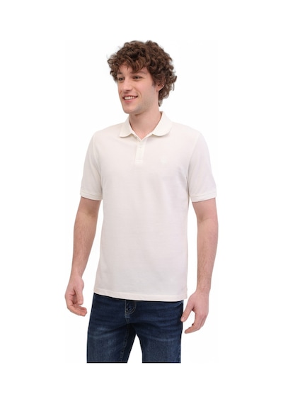 Lumberjack   5M Mb Ct953 Polo T Sh 5Fx Erkek Kırık Beyaz Tişört