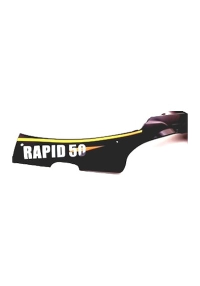 Rmg Marşbiyel Sol Siyah Rmg Rapıd 50 Sarı Çizgili