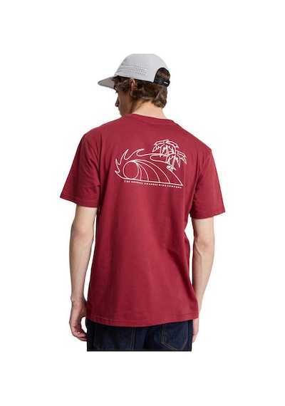 Quiksilver Bliss Erkek Tişört Kırmızı