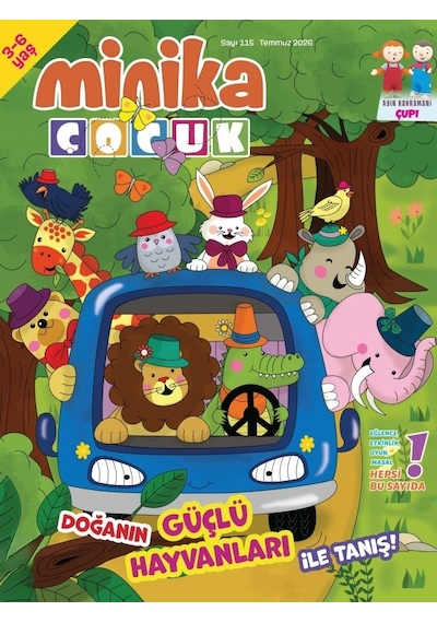 Minika Çocuk 1 Yıl 12 Sayı Abonelık