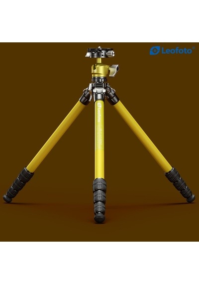 Ly-224c+lh-25 Y Şekilli Orta Sütun Tasarımlı Tripod Sarı