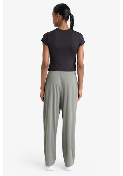 DeFactoFit Straight Fit Geniş Paça Standart Boy İnce Sporcu Pantolon E2542AX25SMKH512