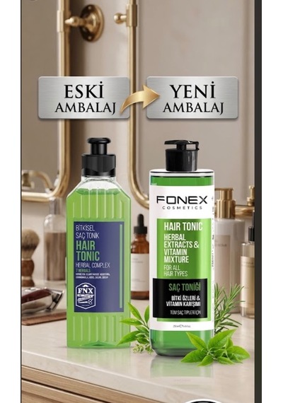 FNX Bitkisel Saç Toniği Herbal Complex 3 x 250 ML