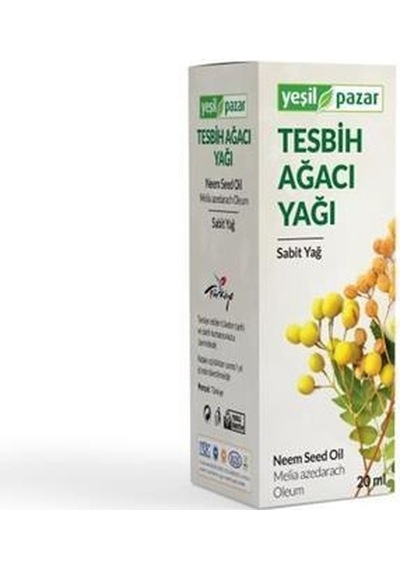 Yeşil Pazar Tesbih Ağacı Yağı 20 ML
