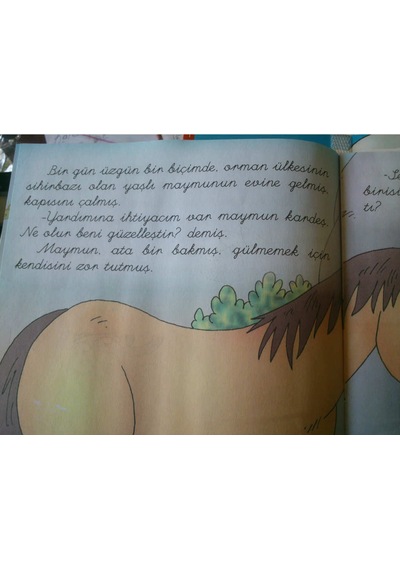 Masal Kitaplari El Yazisi 1 .Sinif Seviye 50 Değişik Kitap 16 Say