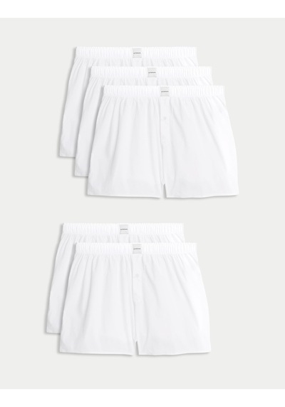 Marks & Spencer 5'li Supima:registered: Pamuklu Boxer Seti T14003900a Beyaz