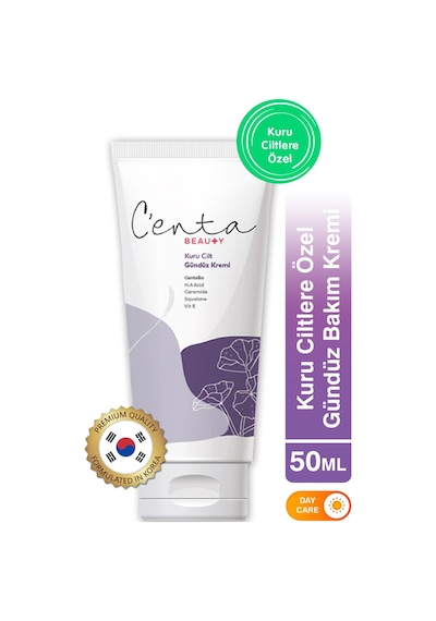 C'enta Beauty  Etkili Kuru Ciltler İçin Gündüz Kremi 50 ML