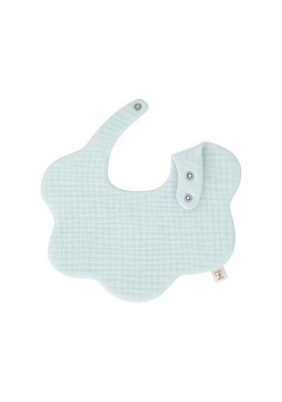 4'lü %100 Pamuklu Organik Soft Renk 8 Katlı Müslin Bebek Önlük / Salya Önlüğü / Nikel Free Çıt