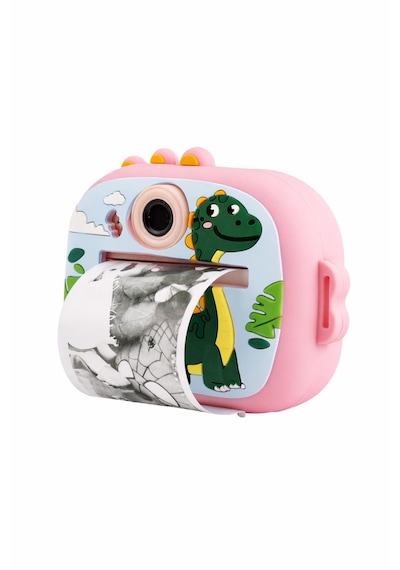 Cmr97 Çocuk Dijital Mini Kamera 1080p Hd 2.4 İnç Ekran Fotorğraf Video Oyun Müzik Usb Şarj Termal Resim Kağıt Baskılı Yazıcı Kamera Video Makinesi Print Kamera Yeşil