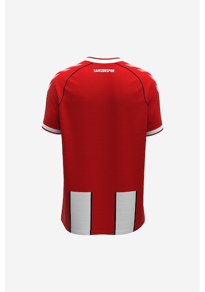 Hummel 24/25 Samsunspor Çubuklu Forma Beyaz - Kırmızı