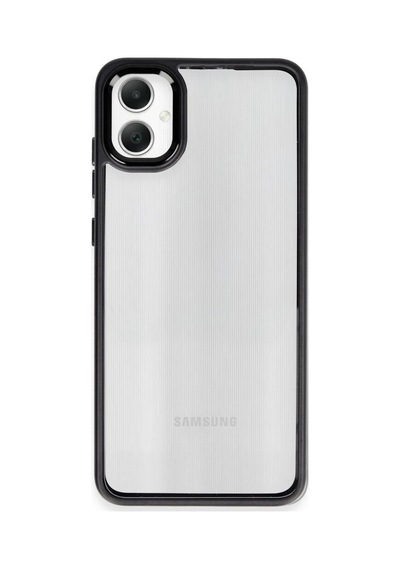 Samsung Uyumlu Galaxy A05 Kılıf Power Silikon - Siyah 0.2M-Çok Renkli