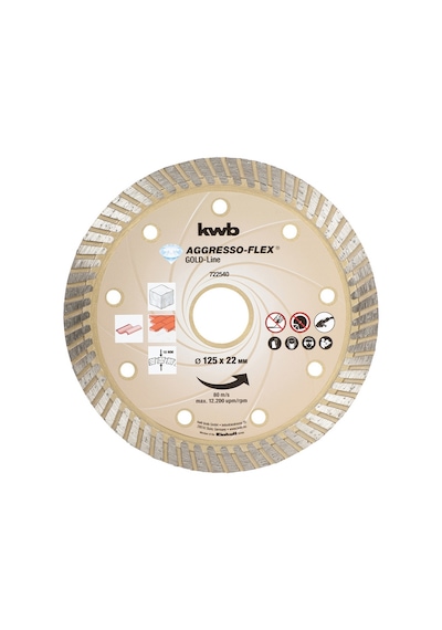Kwb 125 Mm Elmas Granit Kesme
