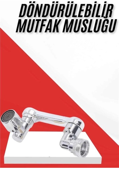 Her Yere Dönebilen Tasarruflu Mutfak Musluk Başlığı Ucu Musluk Ucu Oynar Başlıklı Diğer